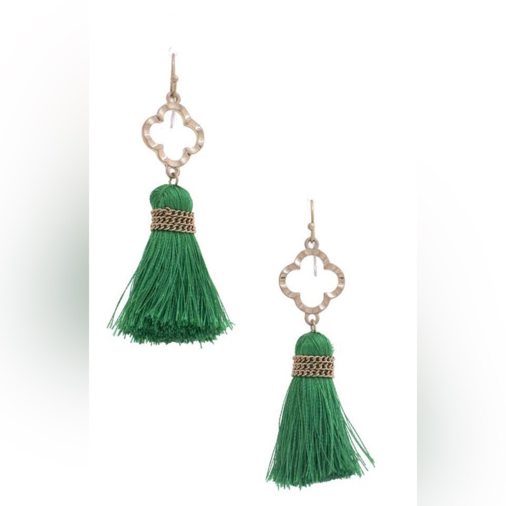 NWT Moroccan Tassel Earrings